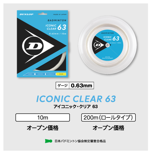 ICONIC CLEAR 63